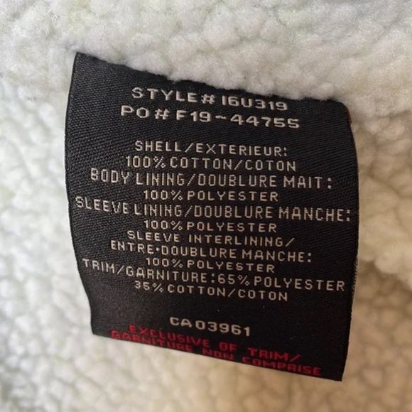 Dakota Heavy Duty Layered Denim Style Hooded Jacket Black Size: XL - Picture 5 of 6